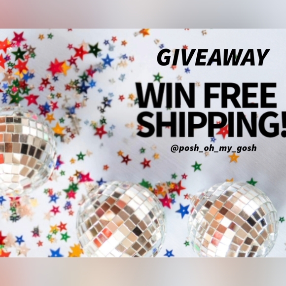Other - Posh Giveaway - FREE SHIPPING  🥳🥳🥳